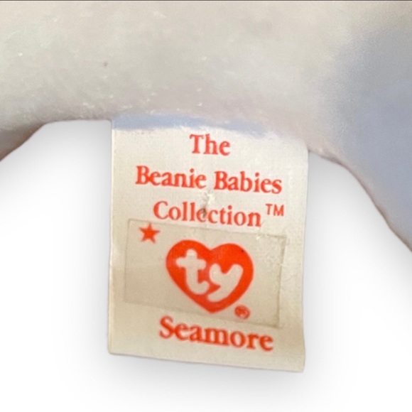 Vintage 1996 Ty Beanie Babies Seamore The Seal - Picture 4 of 5